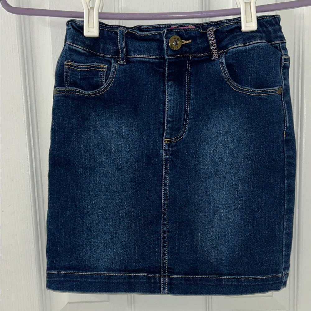 Joules Girls’ Vickie Denim Skirt